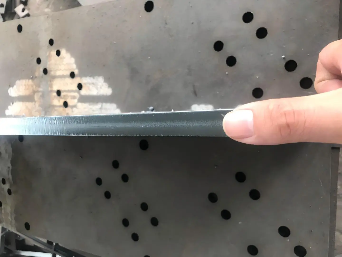 cutting sample