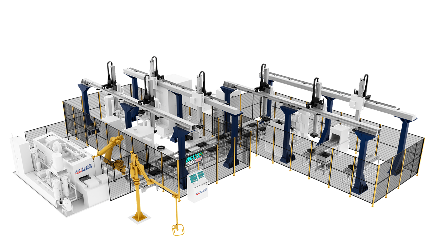 Differential unit automatic assembly line